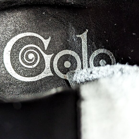 Golo Women Peace War Tapioca Leather Lace-up Zip Combat boots size 7.5 - Picture 10 of 11